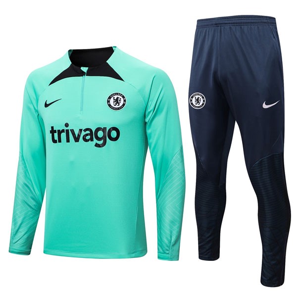 Sudadera De Training Chelsea 2022-23 Verde Negro